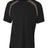 A4 Mens Spartan Short Sleeve Color Block Crew A4