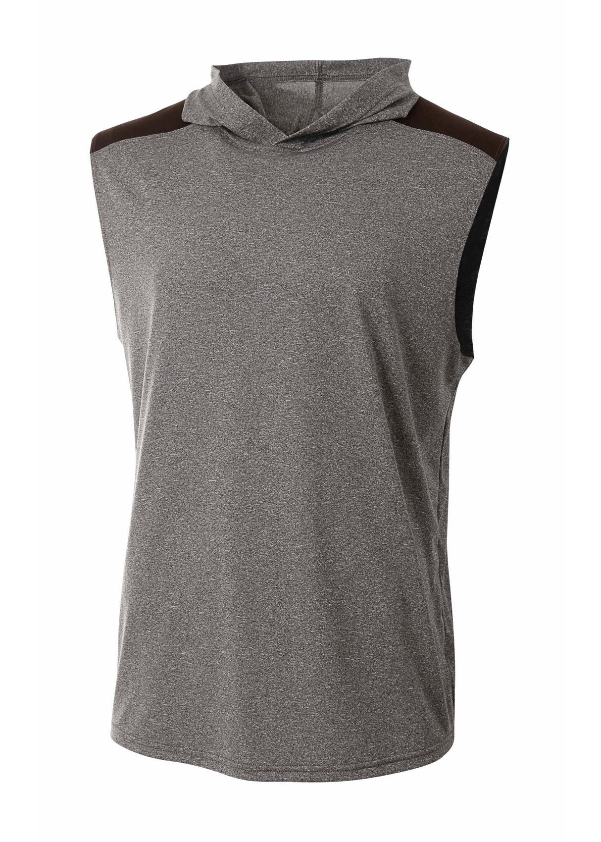A4 Mens Tourney Sleeveless Hooded Tee A4