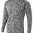 A4 Mens Long Sleeve Raglan Space Dye A4