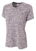 A4 Women's Space Dye Tech Tee A4