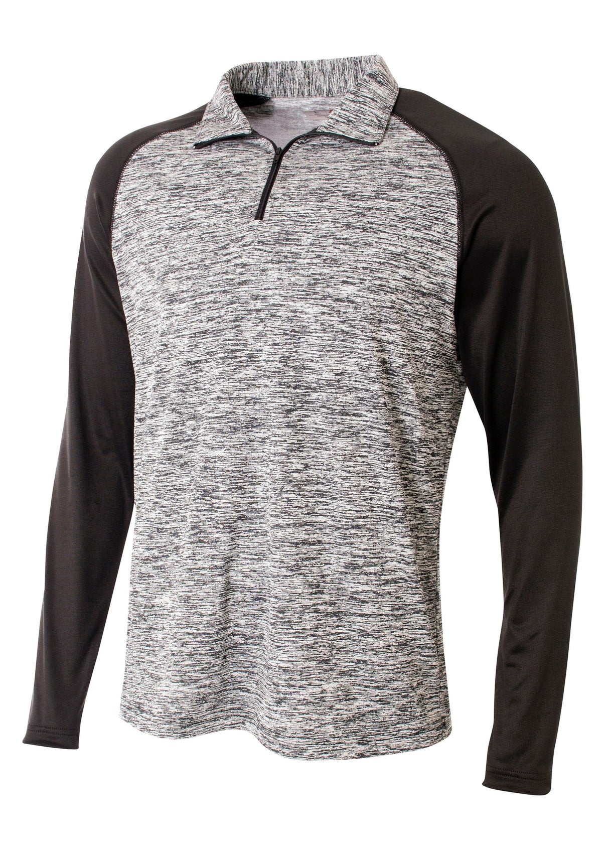 A4 Youth Quarter Zip Space Dye A4