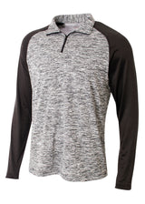 A4 Youth Quarter Zip Space Dye A4