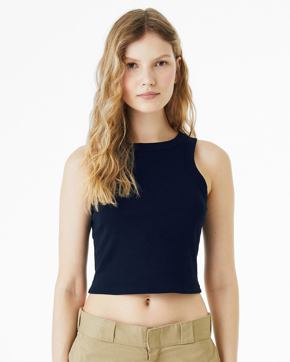 BELLA + CANVAS Women's Micro Rib Racer Tank