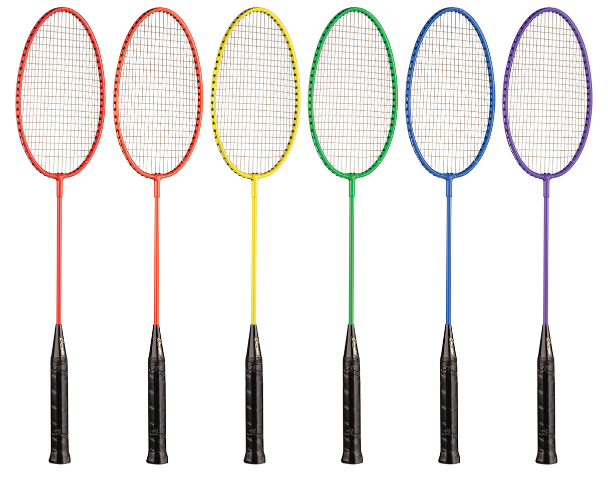 Champion Sports Tempered Steel Badminton Racket Set Champion Sports