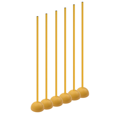 Champion Sports Coaching Sticks With Base Champion Sports