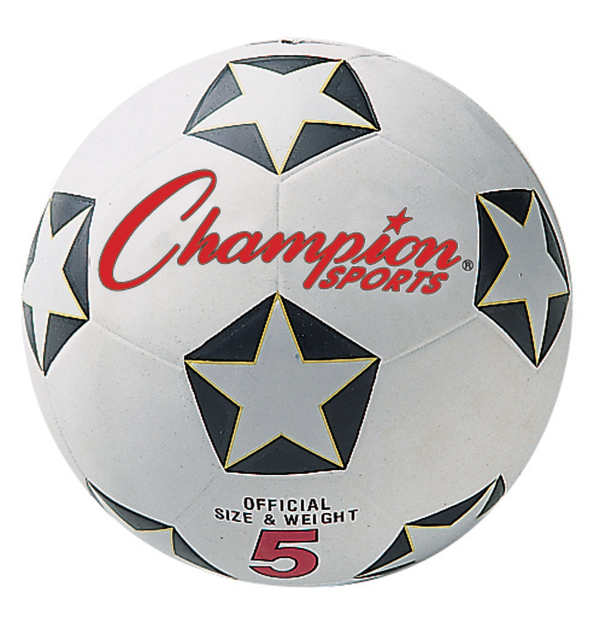 Champion Sports Rubber Soccer Ball Size 5 Champion Sports