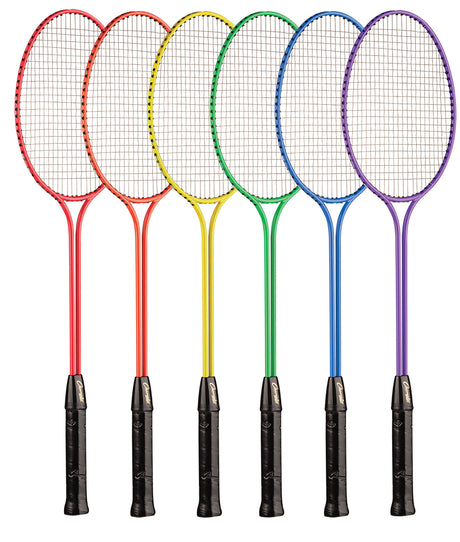Champion Sports Tempered Steel Twin Shaft Badminton Racket Set Champion Sports