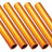 Champion Sports Aluminum Relay Baton - Pack of 6 Champion Sports