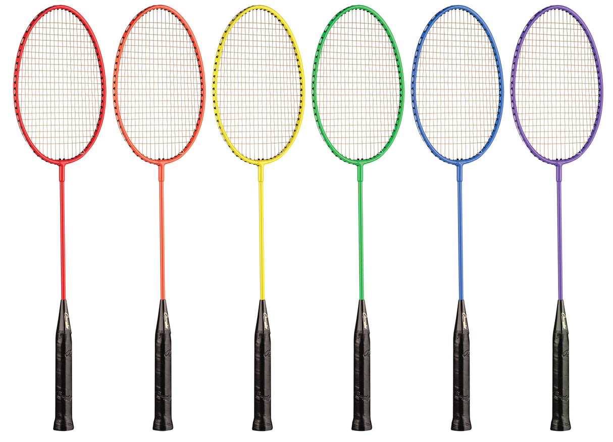 Champion Sports Tempered Steel Badminton Racket Set Champion Sports