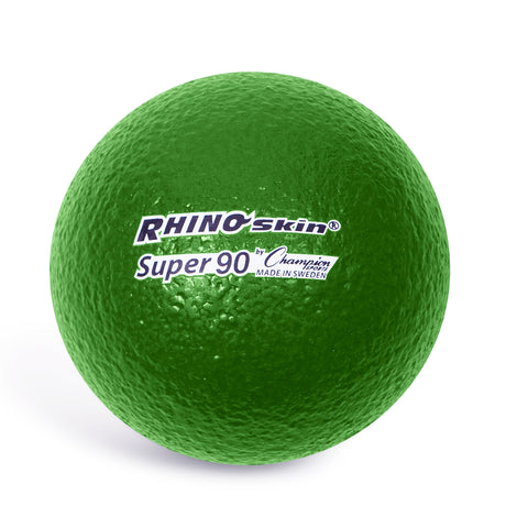 Champion Sports 3.25 Inch Rhino Skin High Bounce Super 90 Foam Ball Green Champion Sports
