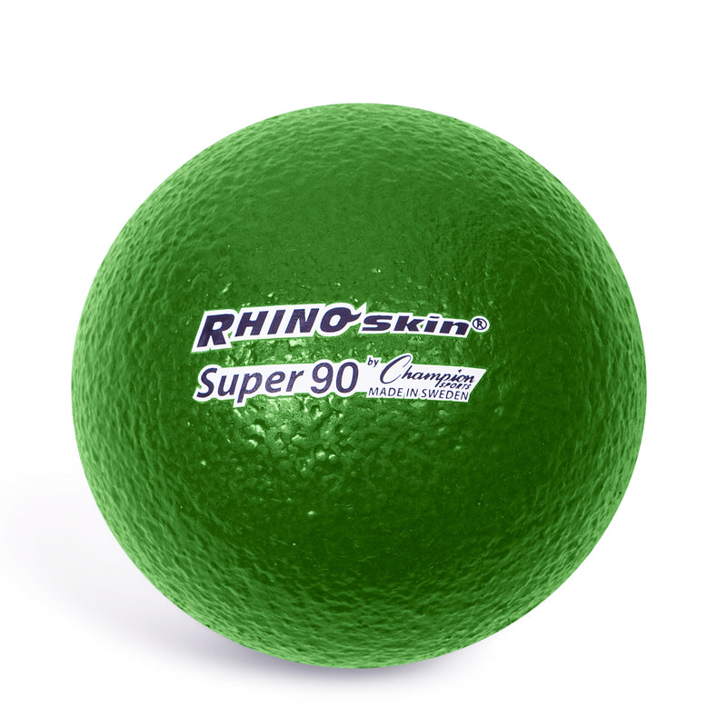 Champion Sports 3.25 Inch Rhino Skin High Bounce Super 90 Foam Ball Green