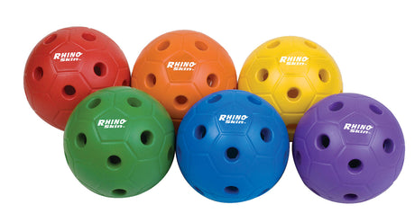 Champion Sports Rhino Skin Sting Free Size 5 Soccer Ball Set Champion Sports