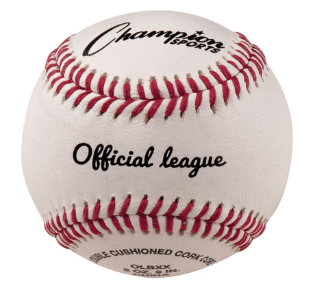 Champion Sports Blem Leather Cover Baseball Champion Sports