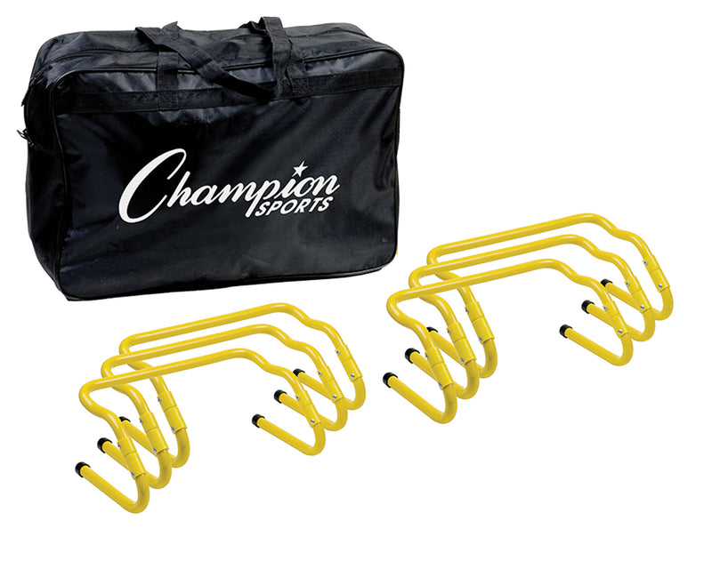 Champion Sports Adjustable Speed Hurdle Kit