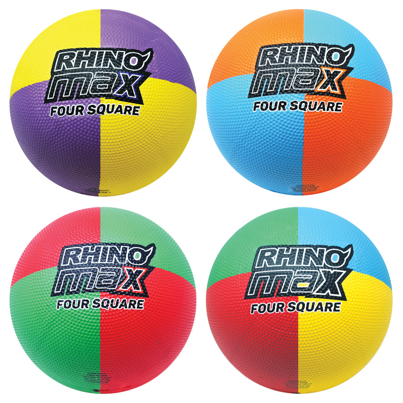 Champion Sports Rhino® Max 4 Square Playground Ball Set