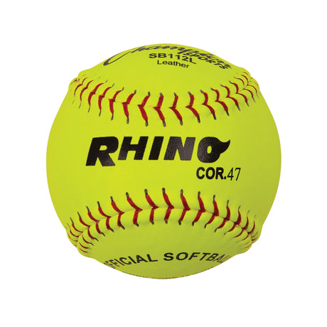 Champion Sports 12" Leather Cover Softball - Dozen Champion Sports