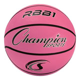 Champion Sports Size 7 Rubber Basketball Pink Champion Sports