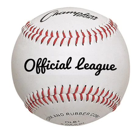 Champion Sports SEI Certified Baseball - Dozen Champion Sports
