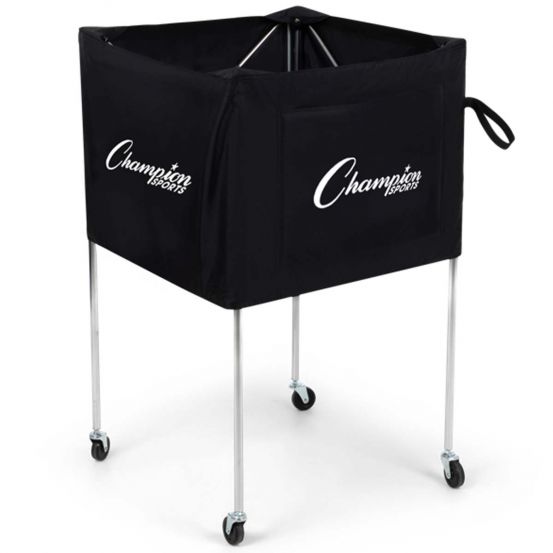 Champion Sports Collapsible Volleyball Cart Champion Sports