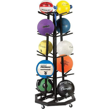 Champion Sports Deluxe Medicine Ball Rack Champion Sports