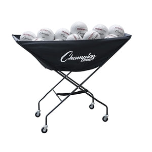 Champion Sports Pro Collapsible Volleyball Cart