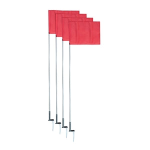 Champion Sports Slim Line Soccer Corner Flags - Set of 4 Champion Sports
