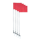 Champion Sports Slim Line Soccer Corner Flags - Set of 4 Champion Sports
