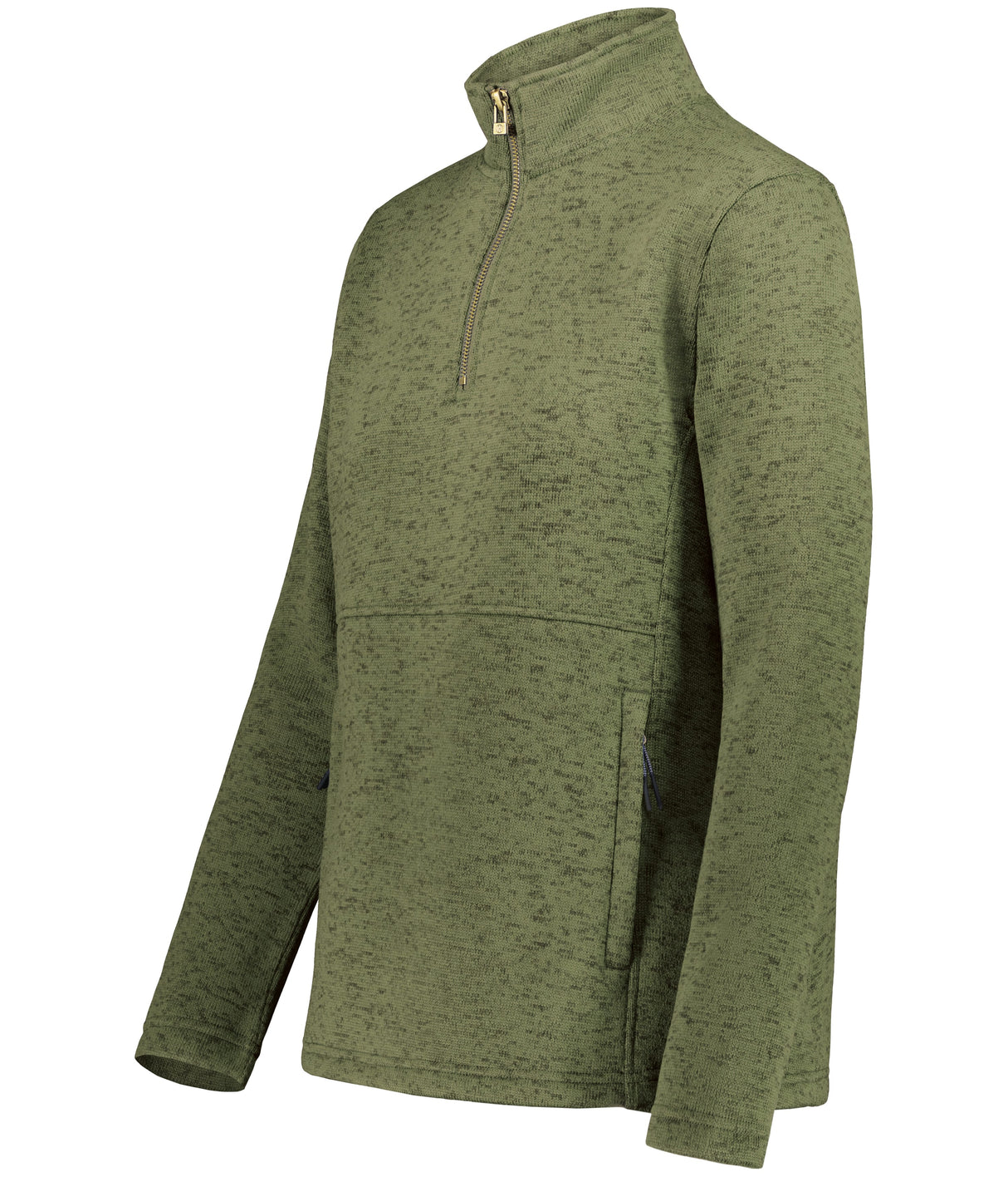 Holloway Ladies Alpine Sweater Fleece 1/4 Zip Pullover Holloway