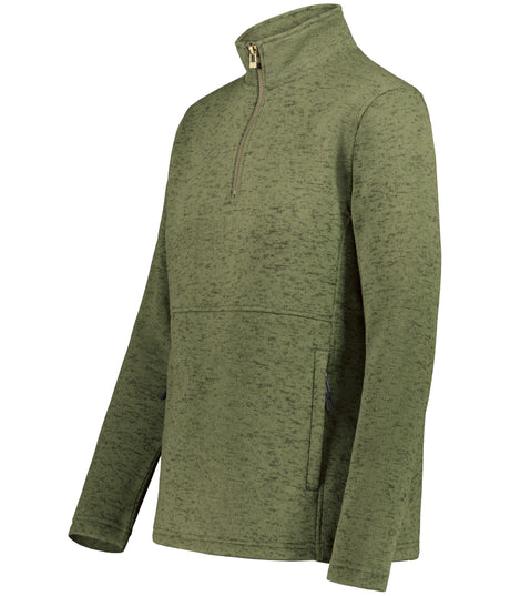Holloway Ladies Alpine Sweater Fleece 1/4 Zip Pullover Holloway