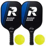 Champion Sports Rhino Pickleball Edge 2 Player Set Tennis & Racquet Pickleball Racquets All