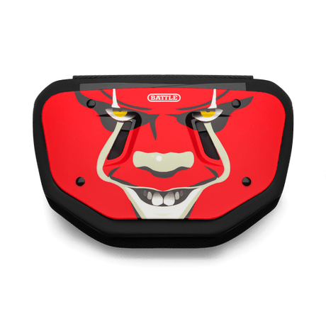Battle Clown23 Youth Football Back Plate Battle