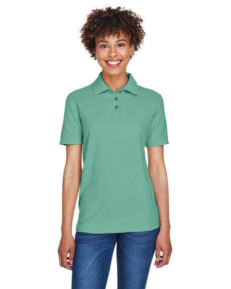 UltraClub Ladies' Whisper Piqué Polo Womens Apparel Shirts & Tops