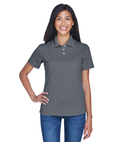 UltraClub Ladies' Cool & Dry Stain-Release Performance Polo Womens Apparel Shirts & Tops
