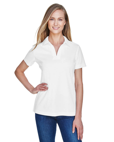 Devon & Jones CrownLux Performance Ladies' Plaited Polo Womens Apparel Shirts & Tops