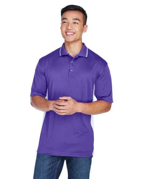 UltraClub Men's Cool & Dry Sport Two-Tone Polo UltraClub