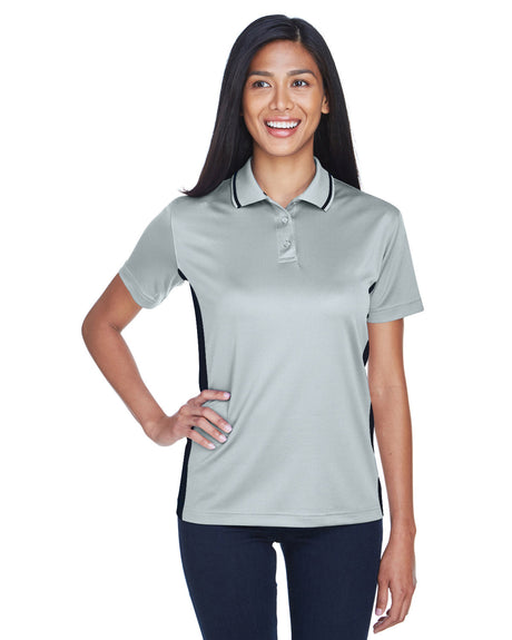 UltraClub Ladies' Cool & Dry Sport Two-Tone Polo UltraClub