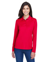 CORE365 Ladies' Pinnacle Performance Long-Sleeve Piqué Polo CORE365
