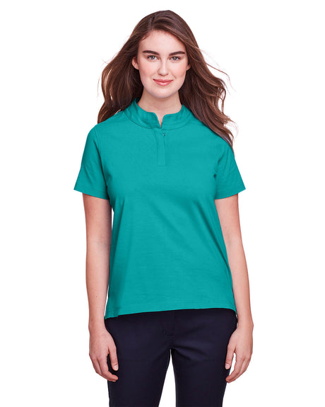 UltraClub Ladies' Lakeshore Stretch Cotton Performance Polo UltraClub