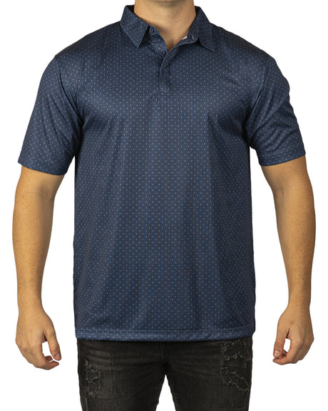 Burnside Men's Burn Golf Polo Burnside