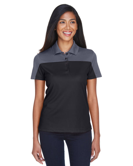 CORE365 Ladies' Balance Colorblock Performance Piqué Polo CORE365