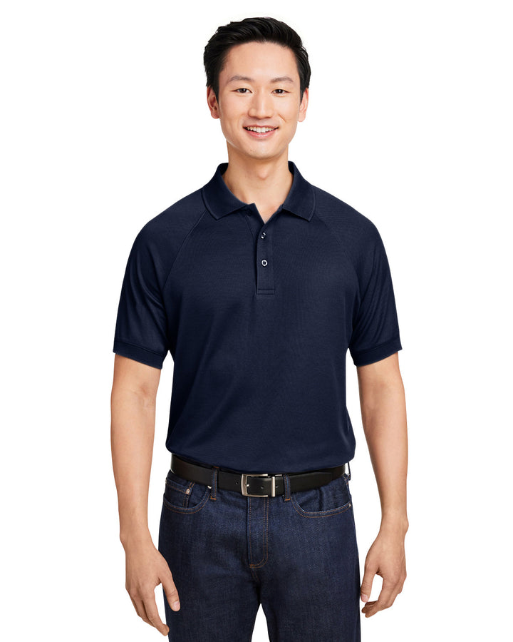 Harriton Men's Charge Snag and Soil Protect Polo Harriton
