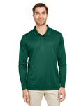 Team 365 Men's Zone Performance Long Sleeve Polo Team 365