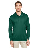 Team 365 Men's Zone Performance Long Sleeve Polo Team 365