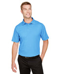 Devon & Jones CrownLux Performance™ Men's Address Melange Polo Devon & Jones