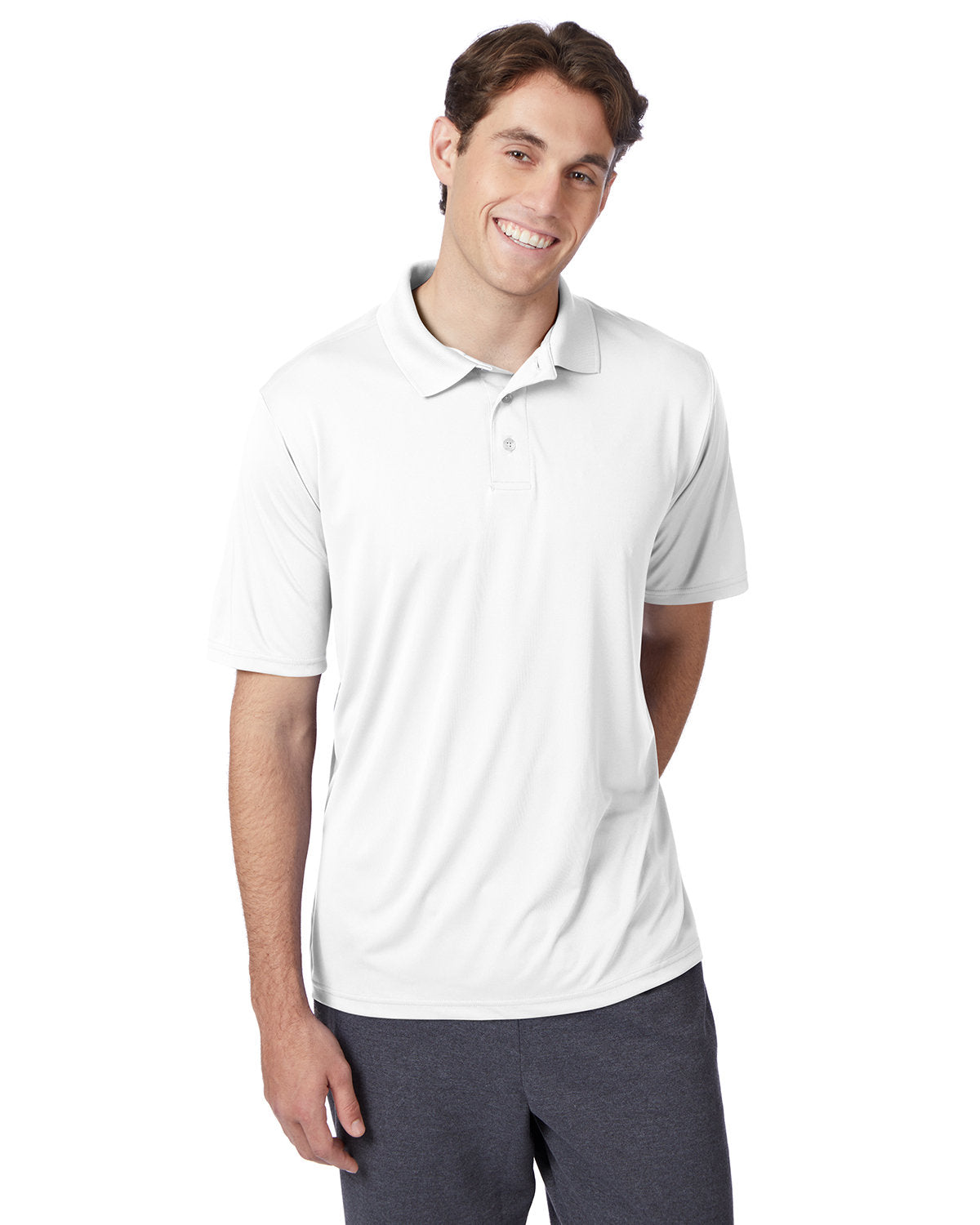 Hanes Men's 4 oz. Cool Dri® with Fresh IQ Polo Hanes