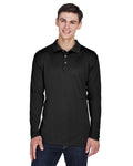 UltraClub Adult Cool & Dry Sport Long-Sleeve Polo UltraClub