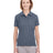 UltraClub Ladies' Heathered Piqué Polo UltraClub
