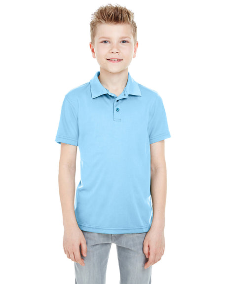 UltraClub Youth Cool & Dry Mesh Piqué Polo UltraClub