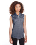 Puma Golf Ladies' Rotation Stripe Sleeveless Polo Puma