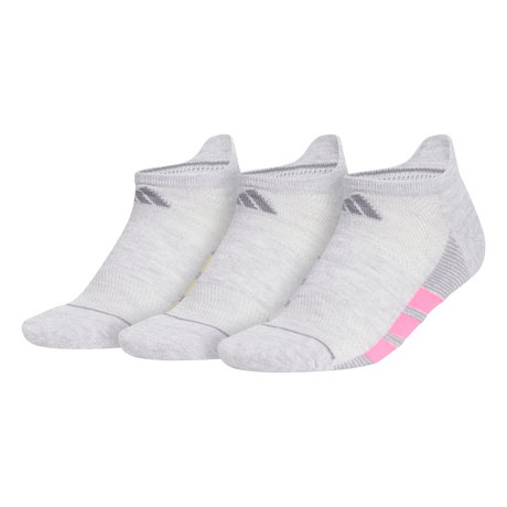adidas Women's All Day Training 3-Pack No Show Sock Unisex Accessories Socks